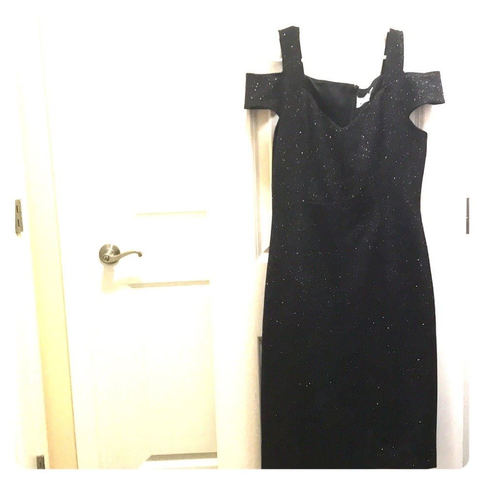 Black sparkle dress